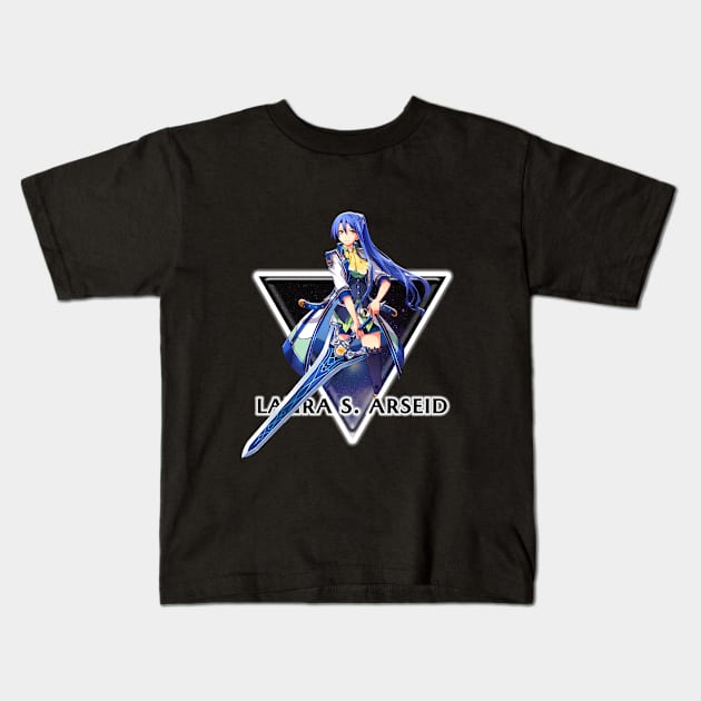 Trails of Cold Steel - Laura S. Arseid Kids T-Shirt by RayyaShop